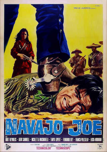 Casaro, Renato. Theatrical poster for Navajo Joe. 1966.